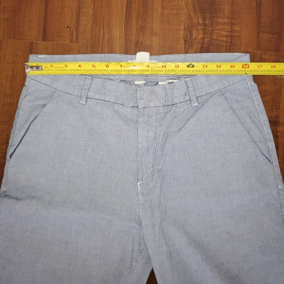 Loog White/Blue striped women's pants. - Picture 4 of 8